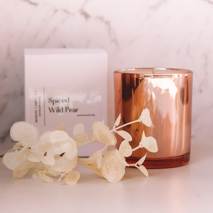 Rose Gold Woodwick Candle